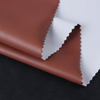 Cuir végétalien, cuir PU personnalisé, texture de cuir synthétique, cuir synthétique en gros pour vêtements