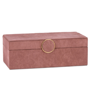 wholesale luxury rectangular velvet jewellery box large velvet case storage travel organizer velvet jewelry box packaging