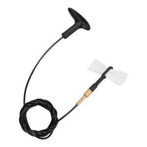 Ensemble de brosses de nettoyage pour chicha avec fil flexible et chiffon blanc pour le nettoyage des tuyaux et des foyers, manche en plastique durable - Product Image 1