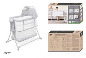 Chaise berçante électrique pour bébé et siège apaisant avec structure métallique pour nouveau-nés, bébés et enfants - Lit berceau - Product Image 5