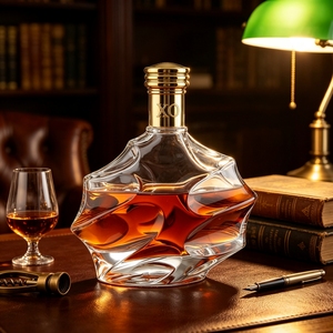 Botella <span class=keywords><strong>de</strong></span> Licor <span class=keywords><strong>de</strong></span> Cristal <span class=keywords><strong>de</strong></span> Lujo <span class=keywords><strong>de</strong></span> 750 ml con Forma <span class=keywords><strong>de</strong></span> Cuerpo <span class=keywords><strong>de</strong></span> Mujer para <span class=keywords><strong>Vodka</strong></span>, Brandy, Ginebra, Ron, Tequila, con Corcho - Product Image 1