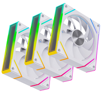 Ventilateurs de boîtier PC ARGB 120 mm - Refroidissement PWM sans fil, ventilateurs RGB silencieux pour ordinateur de bureau gaming, débit d'air élevé, vente en gros OEM/ODM