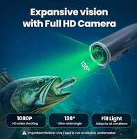 Canfish sous-marin pêche CamX haute définition sans fil enregistreur vidéo en eau profonde vidéo de pêche sous-marine leurre caméra d'action