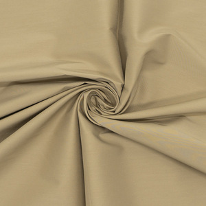 Tela de punto elástica compacta 60S color caqui, material tejido para prendas de vestir, pantalones y uniformes de trabajo. - Product Image 3