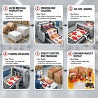 Boîte à hamburger en papier anti-fuite jetable pour livraison, pour restaurants de restauration rapide