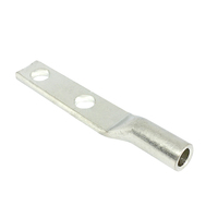 WZUMER 2 cosses de câble de compression de connexion en cuivre à double trou de 120 mm pour borne de fil