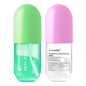 Forme de capsule en gros 100% <span class=keywords><strong>Gel</strong></span> d'<span class=keywords><strong>aloe</strong></span> <span class=keywords><strong>vera</strong></span> naturel bio pur hydratant apaisant après soins solaires <span class=keywords><strong>Gel</strong></span> d'<span class=keywords><strong>aloe</strong></span> <span class=keywords><strong>vera</strong></span> pour le visage - Product Image 4