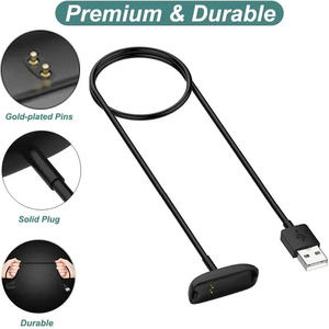 Chargeur de montre intelligente 100 cm pour <span class=keywords><strong>Fitbit</strong></span> <span class=keywords><strong>Inspire</strong></span> <span class=keywords><strong>2</strong></span>, câble de charge, station d'accueil pour <span class=keywords><strong>Fitbit</strong></span> <span class=keywords><strong>Inspire</strong></span> HR/ACE <span class=keywords><strong>2</strong></span>/ACE 3, base de charge - Product Image 5