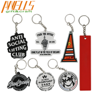 Porte-clés 3D en PVC souple personnalisé avec logo de marque, idéal pour moto et voiture, excellent cadeau