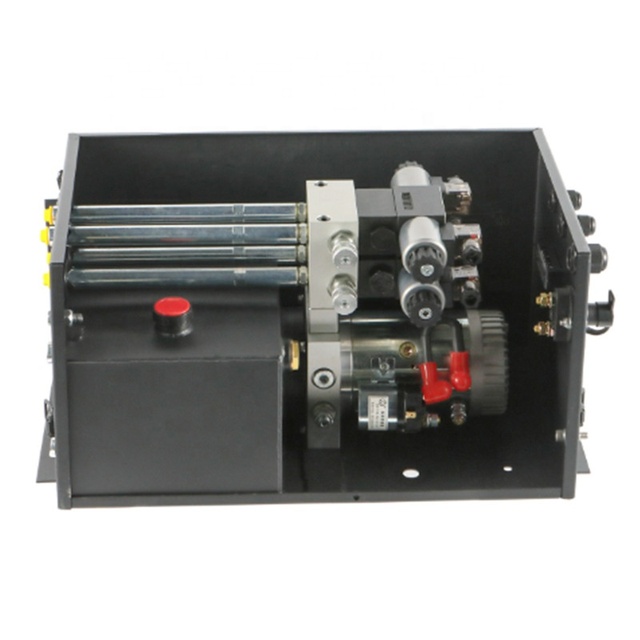 China Mini Hydraulic Power Pack Unit Customization Made 12 Vlot 24 Vlot Hydraulic Power Pack with ISO9001 CE for Van Truck Lift