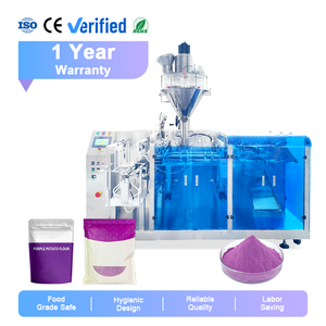 Machine d'emballage Doypack à scellage 3/4 côtés pour poudre de patate douce violette à grande vitesse, en acier inoxydable 304 - Product Image 1