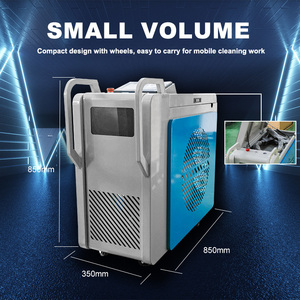 Machine <span class=keywords><strong>de</strong></span> <span class=keywords><strong>nettoyage</strong></span> laser JPT refroidie par air certifiée CE 100W 200W 300W, décapant <span class=keywords><strong>de</strong></span> rouille portable pour le marché européen - Product Image 1