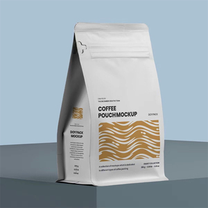 Biểu Tượng Tùy Chỉnh Cấp Thực Phẩm Tám Bên Con Dấu Kín Van Đóng Cửa Cà Phê Bao Bì Túi Cho Sushi Nhai Kẹo Cao Su Thức Ăn Vật Nuôi & Thực Phẩm Đóng Hộp - Product Image 1