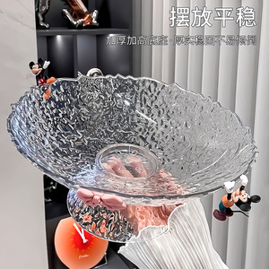 Bandeja de Frutas de Lujo con Forma Irregular y Drenaje, Bandeja Decorativa para Mesa de Centro de Sala de Estar, Color Sólido - Product Image 5