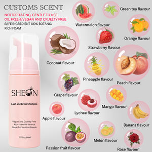 <span class=keywords><strong>Sheon</strong></span> Accessoires de lavage des cils shampooing pour cils en gros bouteille de shampooing pour extension de cils nettoyant pour cils ensemble de shampooing pour cils - Product Image 4
