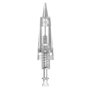 Aghi per Cartucce Tattoo PMU Monouso Sterilizzati Trasparenti in Acciaio Inossidabile Solong RL F per Trucco Permanente di Sopracciglia e Labbra - Product Image 2