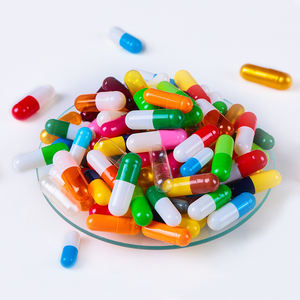 Groentecapsules Pullulan Multicolor Lege Plantaardige <span class=keywords><strong>Capsules</strong></span> Maat #<span class=keywords><strong>0</strong></span> Gele Veganistische <span class=keywords><strong>Capsules</strong></span> Maat <span class=keywords><strong>0</strong></span> - Product Image 1