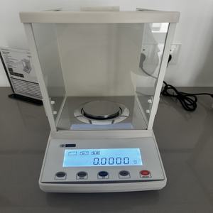 Balanza Analítica de <span class=keywords><strong>0.1mg</strong></span> 220g 0.0001g FA para Experimentos Científicos con Carcasa de Aluminio - Product Image 3