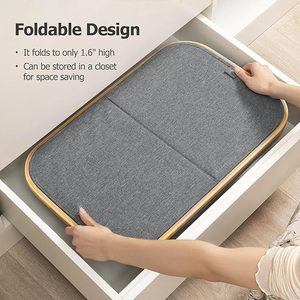 Công Suất Lớn 100L Có Thể Gập Lại Giặt Giỏ Với Tre Xử Lý Linen Nắp Công Suất Cao Độc Lập Có Thể Gập Lại Giỏ Với Kệ - Product Image 6