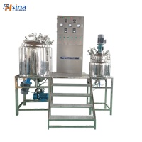 Máquina Mezcladora al Vacío, Homogeneizadora y Emulsionadora, Máquina Emulsionadora al Vacío