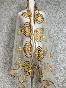 <span class=keywords><strong>Africain</strong></span> musulman femmes 12 couleurs Voile pierre Hijab châle doux personnalisé dentelle broderie écharpe pas cher en gros traditionnel ethnique - Product Image 5