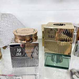 Diffuseur d'encens carré de luxe - Métal texturé usiné CNC certifié ISO9001 pour parfums arabes et aromathérapie - Product Image 4