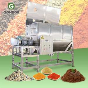 Mélangeur à ruban horizontal pour peinture, détergent et granulés de caoutchouc 150 kg, machine de mélange de poudre et ligne de remplissage - Product Image 1