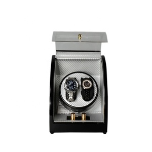 Giá Treo Đồng Hồ Piano Sơn Mài Hộp Gỗ Cuộn Đồng Hồ Tự Động 2 Chỗ DS Bán Buôn Bằng Gỗ MDF Làm Bằng Tay Sang Trọng Bằng Động Cơ Chất Lượng Cao DS - Product Image 5