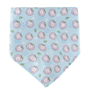 Bandanas triangulaires pour chien avec imprimé de dessins animés mignons, accessoires pour animaux de compagnie en coton doux, style toutes saisons pour chiens - Product Image 2