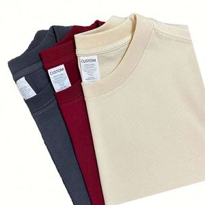 Design High Quality Premium Pure Cotton Drop Oem Logo Design T Shirts Printing Unisex Short Sleeve Multi-Color Men's T Shirts - Product Image 1