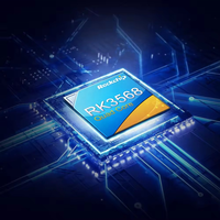 Señalización digital publicidad POS ROCKCHIP Quad-Core 64-bit RK3568 ARM Android Ubunut Linux Board Mainboard con LVDS