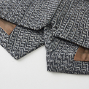 <span class=keywords><strong>Gilet</strong></span> da <span class=keywords><strong>Uomo</strong></span> Vintage in <span class=keywords><strong>Lana</strong></span> e Seta con Stampa Animalier, Stile Retrò Britannico, Vestibilità Slim, Traspirante, per Business e Casual - Product Image 5