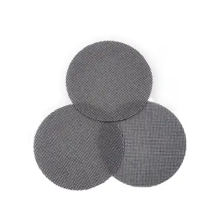 Waterproof dry wall use black velour Silicon carbide 6inch P40-P800 grit mesh sanding discs abrasive tools