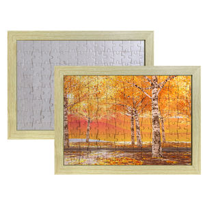 Sublimation Blank MDF Puzzle Photo <b>Frame</b> - DIY Custom Printable <b>Picture</b> <b>Frame</b> for <b>Personalized</b> Art & Photo Decor - Product Image 5