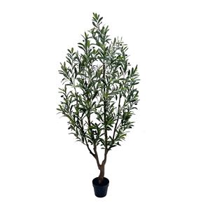 Grand olivier artificiel en <span class=keywords><strong>pot</strong></span>, plante <span class=keywords><strong>bonsai</strong></span>, très réaliste, ornement d'intérieur/extérieur - Product Image 6