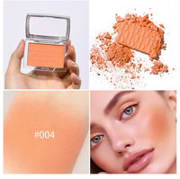 Palette de fard à joues gaufrée Best Seller, 6 teintes tendance, longue tenue, waterproof, anti-bavures, fini mat doux minéral