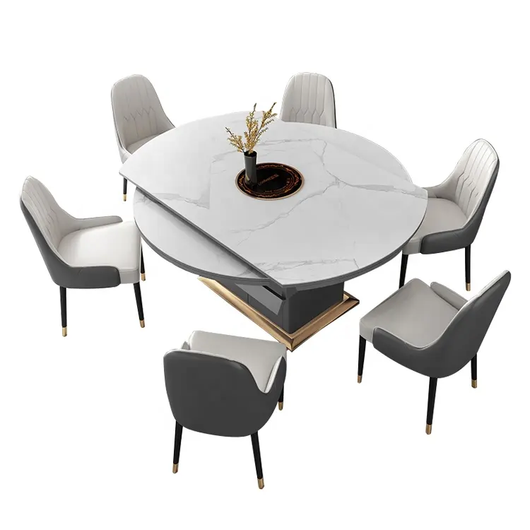 Excellent Top well Popular white high gloss mdf high top dining table specification Space Saving for Hall dining
