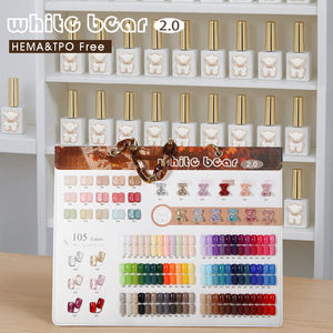 ZRKGEL OEM nuovo arrivo 105 colori HEMA/TPO Free Gel UV <span class=keywords><strong>Nail</strong></span> Art ricco campione gratuito pigmentato Set di smalto Gel Private Label - Product Image 5