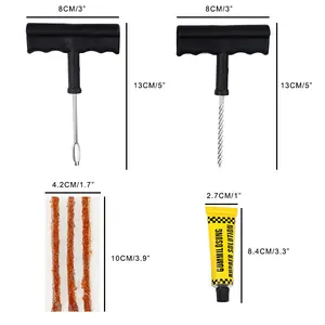 Ferramentas econômicas para carro, sem câmara de ar, ferramentas de reparo de pneus, kit de reparo, venda imperdível