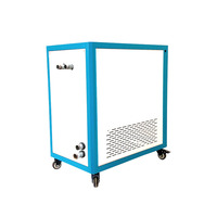 Refroidisseurs à Coque et Tube Portables MACHINE MORI MO-06W, Capacité de Refroidissement 18KW, Compresseur Scroll Hermétique, Réservoir d'Eau 30L, R22/R404a