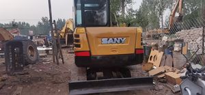 Excelente Excavadora Sany60 Usada, Modelo 2022, Maquinaria Pesada para Construcción con Motor, Bomba de Engranajes, Pocas Horas de Uso, en Venta - Product Image 5