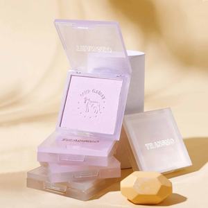 Envase de Crema para Rubor PET, Estuche Compacto Vacío para Polvo, Envase Cuadrado de Cristal para Barra de Rubor - Product Image 1