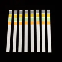 100 bandelettes de papier tournesol 0-14 pH, indicateur universel alcalin-acide, emballage en boîte plastique, pour l'eau, la salive, le sol et les aquariums
