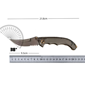 Cuchillo plegable Hd 865 EDC, cuchillo de bolsillo multifuncional de alta dureza, cuchillo portátil de autodefensa para acampar y cortar frutas. - Product Image 5