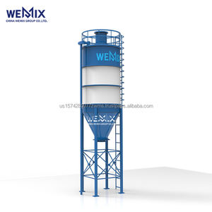 Q235ซีเมนต์ไซโลซีเมนต์สำหรับผสมคอนกรีตแบทชิ่งขนาด50ตัน - Product Image 1