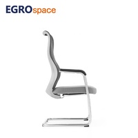 Chaise de bureau pivotante en maille EGROspace pour réunions, formation, conférences et visiteurs – Mobilier moderne pour personnel