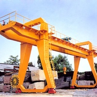 Grue à portique sur rail robuste de 200 tonnes avec télécommande pour le transport de matériaux industriels
