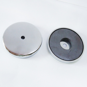 2024 Daily mag verschiedene Größen RB40 RB50 RB60 RB70 RB80 <span class=keywords><strong>RB90</strong></span> starke harte Ferrit magnete mit runder Basis, flache Topf magnete - Product Image 6