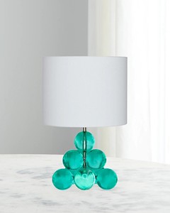 Wholesale Luxury Glass <b>Bedside</b> Lamp with Led <b>Table</b> Contemporary Design Shade Iron Body Electric Power Supply Bedroom Decorative - Product Image 5