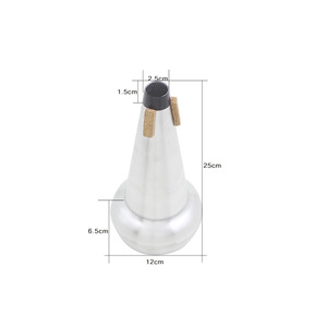 Sourdine de trombone en alliage d'aluminium pour gamme moyenne, accessoire musical essentiel en gros - Product Image 1